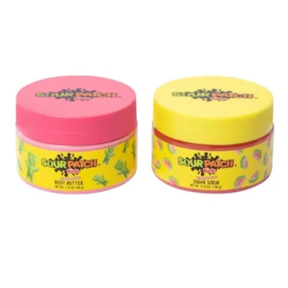 Taste Beauty Sour Patch Kids Watermelon Scented Body Scrub & Body Butter‎ Set